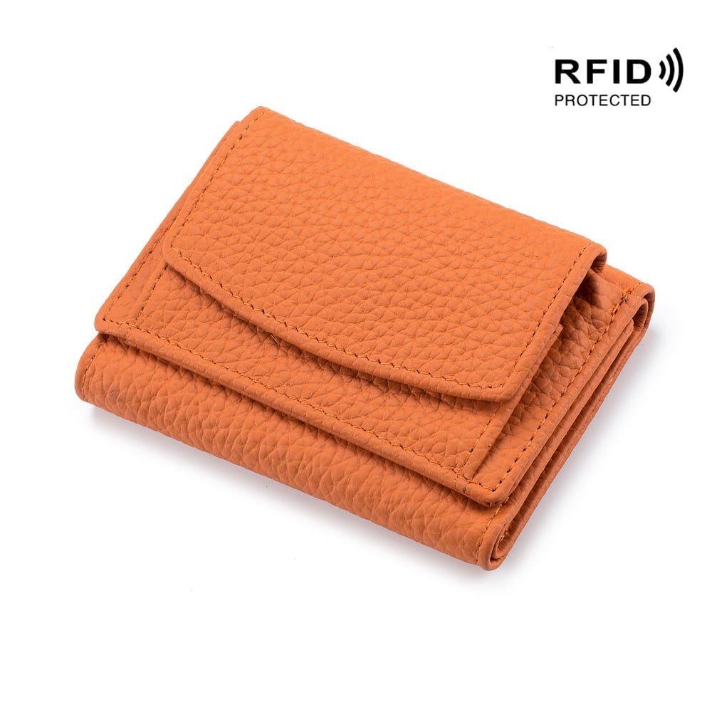 ✨Last Day 49% OFF✨New Genuine Leather RFID Blocking Card Holder Organizer Pocket Mini Wallet Buy 2 Get Free Shipping Today
