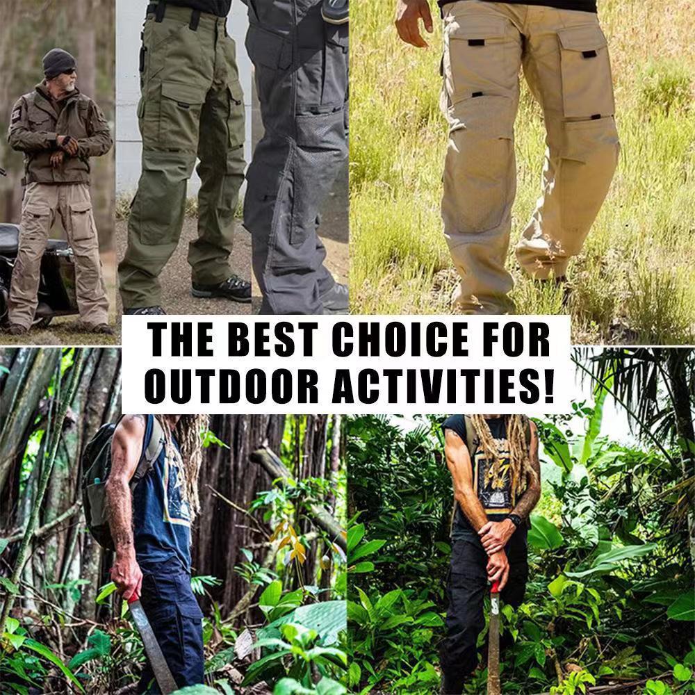 Nexenri Outdoor Tactical Big-Pocket Men's Pants