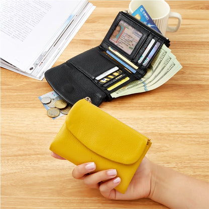 Last Day 49% OFF Pebble Leather Wallet Buy 2 Get Free Shipping Today