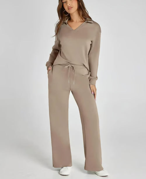 Travel Sets for Women 2 Piece Sets Outfits Casual Long Sleeve Sweatsuits