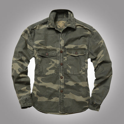 Nexenri Outdoor Camo Long Sleeve Shirt