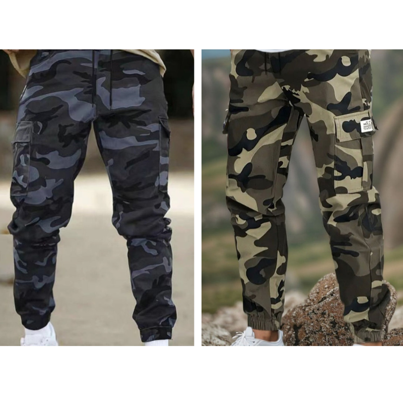 Men’s Tactical Work Multi-Pocket Pants Cargo Pants