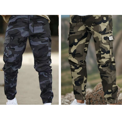 Men’s Tactical Work Multi-Pocket Pants Cargo Pants