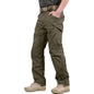 Men's Tactical Cargo Pants Lightweight Stretch Cotton 9 Pockets Outdoor