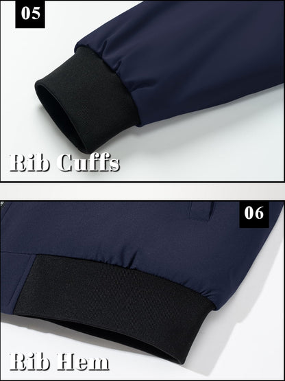 Men's Waterproof Windbreaker Bomber Casual Jackets