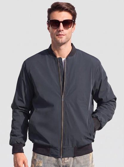 Men's Waterproof Windbreaker Bomber Casual Jackets
