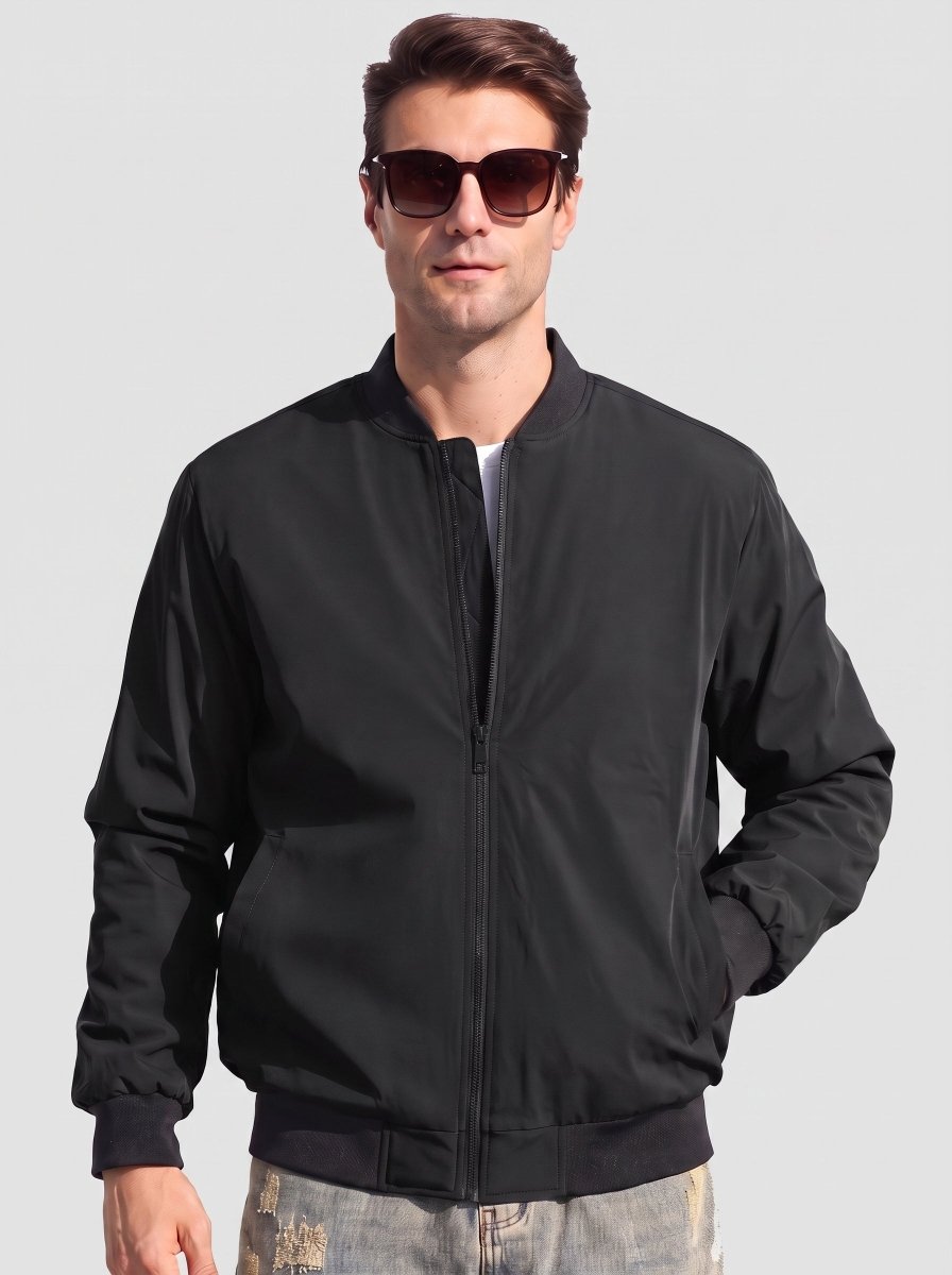 Men's Waterproof Windbreaker Bomber Casual Jackets