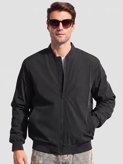 Men's Waterproof Windbreaker Bomber Casual Jackets