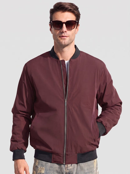 Men's Waterproof Windbreaker Bomber Casual Jackets