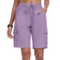 Women's Quick-Dry Cargo Shorts with Pockets