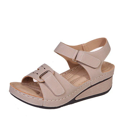 Women's wedge straps Open Toe Walking Shoes