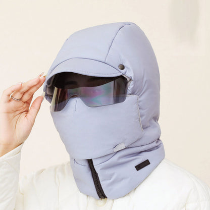 Winter Special Offer-5 In 1 Windproof Full Cover Outdoor Mask with Glasses