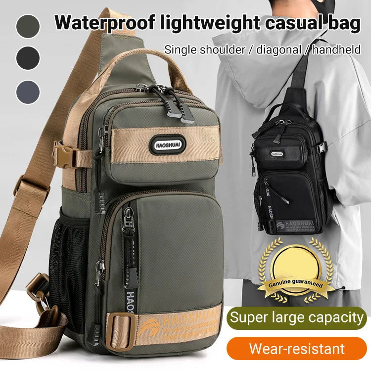 55% OFF💥Adjustable Oxford Cloth Chest Bag – Lightweight, durable & versatile