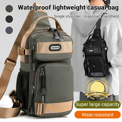 55% OFF💥Adjustable Oxford Cloth Chest Bag – Lightweight, durable & versatile