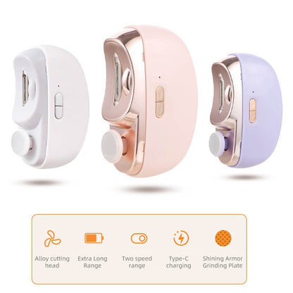Last Day 49% OFF Perfect for All Ages 👵👶 3-in-1 Automatic Electric Nail Clipper with Polishing -Safe & Convenient🌟