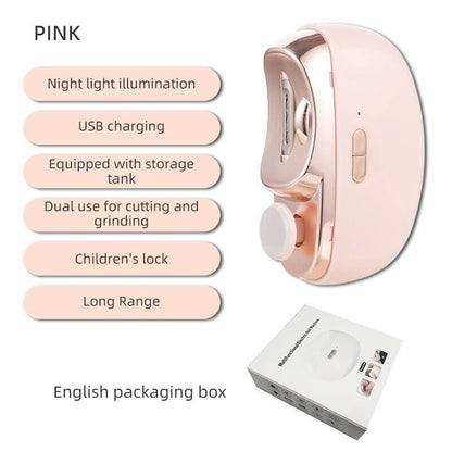 Last Day 49% OFF Perfect for All Ages 👵👶 3-in-1 Automatic Electric Nail Clipper with Polishing -Safe & Convenient🌟