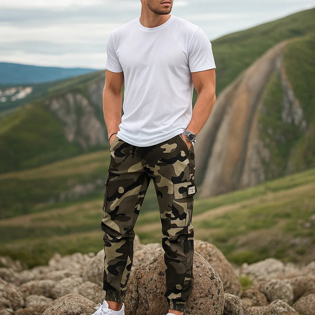 Men’s Tactical Work Multi-Pocket Pants Cargo Pants