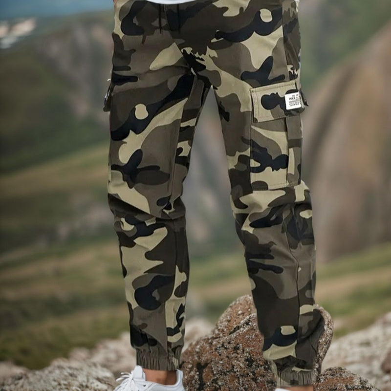 Men’s Tactical Work Multi-Pocket Pants Cargo Pants