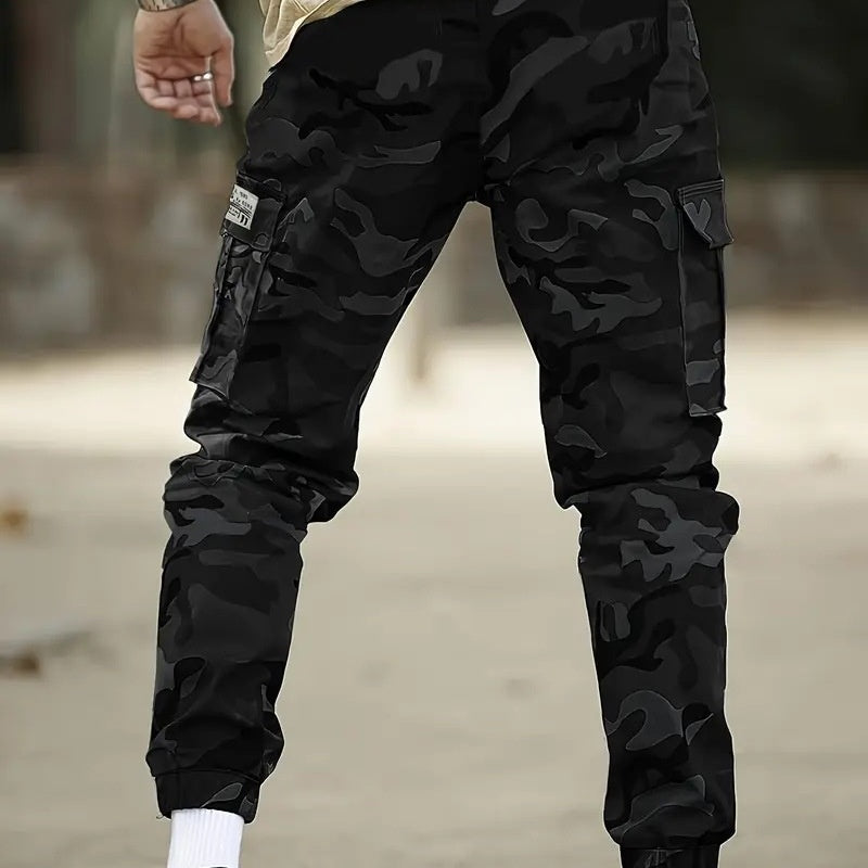 Men’s Tactical Work Multi-Pocket Pants Cargo Pants