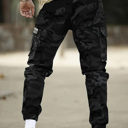 Men’s Tactical Work Multi-Pocket Pants Cargo Pants