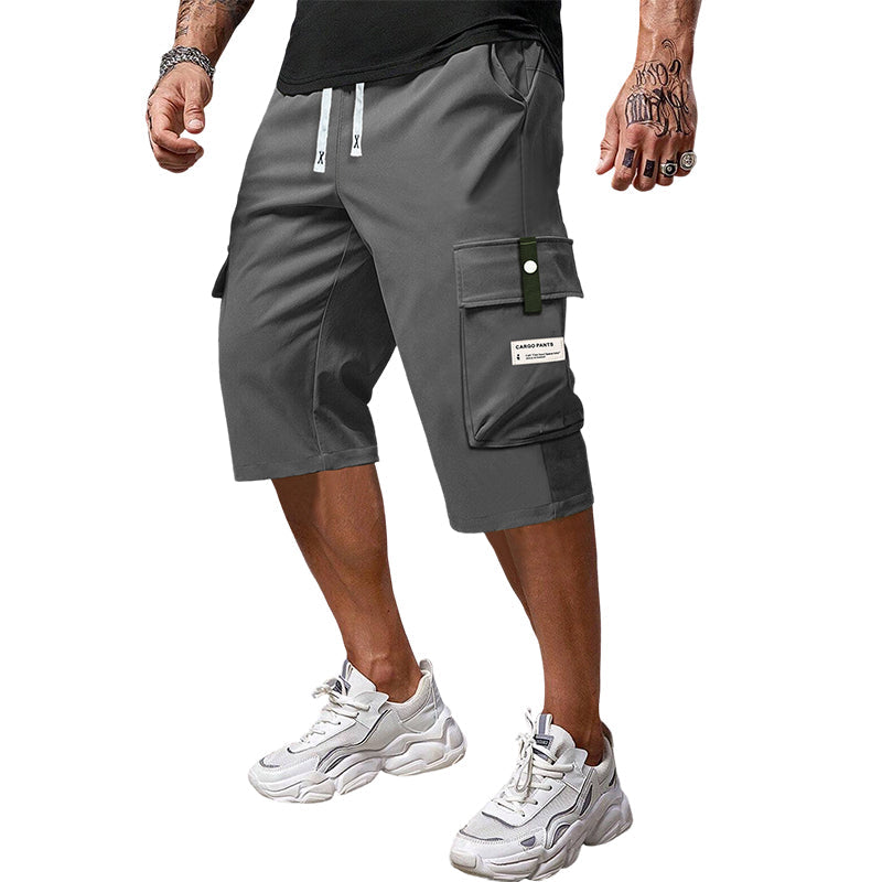 LAST DAY SALE 50% OFF Men's Casual Drawstring Capri Cargo Pants