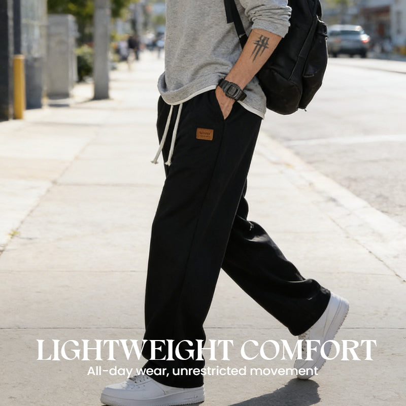 50% OFF! Stretch Straight‑Leg Pants – Breathable, wrinkle‑resistant fabric