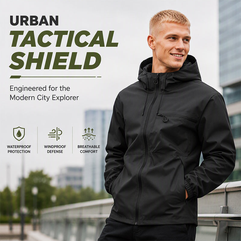⏳LAST DAY SALE ONLY The All-Weather Urban Jacket That’s Waterproof, Windproof & Actually Stylish.🧥🏆