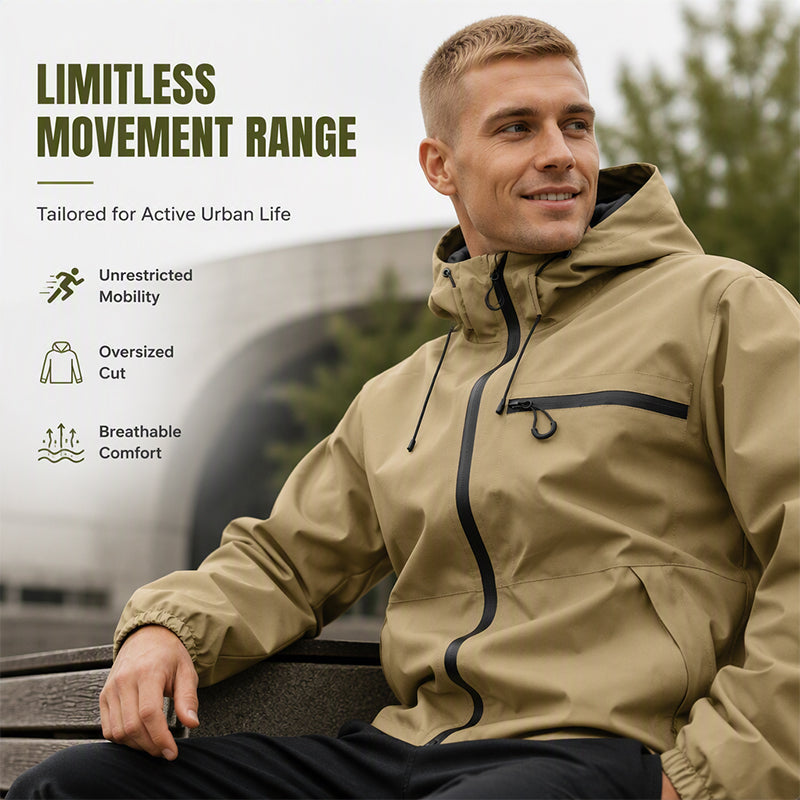 ⏳LAST DAY SALE ONLY The All-Weather Urban Jacket That’s Waterproof, Windproof & Actually Stylish.🧥🏆