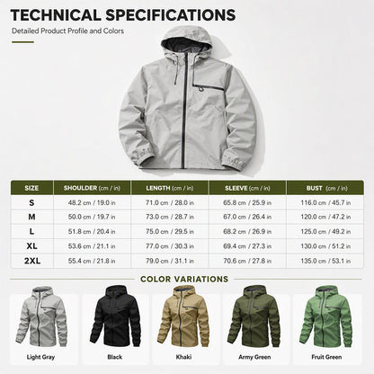 ⏳LAST DAY SALE ONLY The All-Weather Urban Jacket That’s Waterproof, Windproof & Actually Stylish.🧥🏆