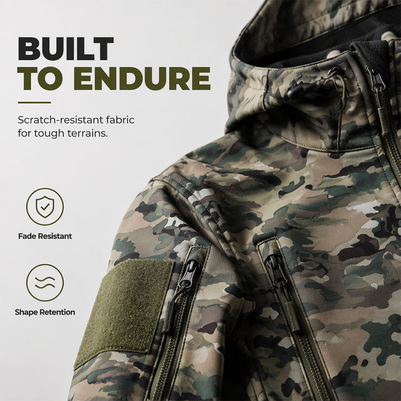 Men's Outdoor Camouflage Hooded Jacket 🚀