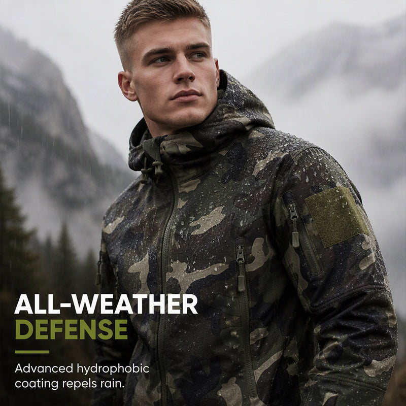 Men's Outdoor Camouflage Hooded Jacket 🚀