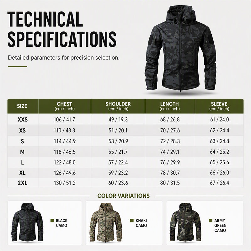 Men's Outdoor Camouflage Hooded Jacket 🚀