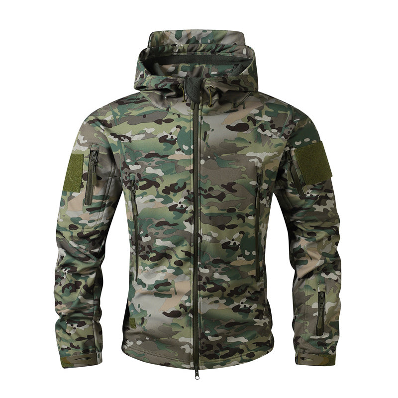 Men's Outdoor Camouflage Hooded Jacket 🚀