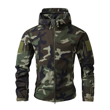 Men's Outdoor Camouflage Hooded Jacket 🚀