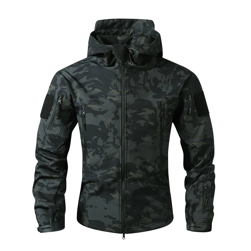 Men's Outdoor Camouflage Hooded Jacket 🚀