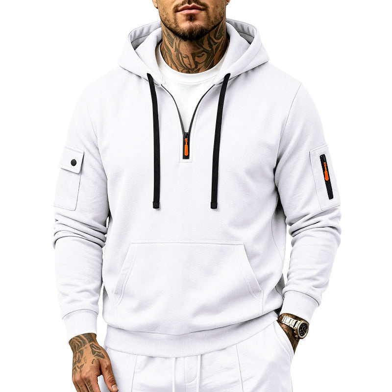 Black Friday Sale:50% OFF🖤Men's Heavyweight Fleece Lined Hooded Sweatshirt