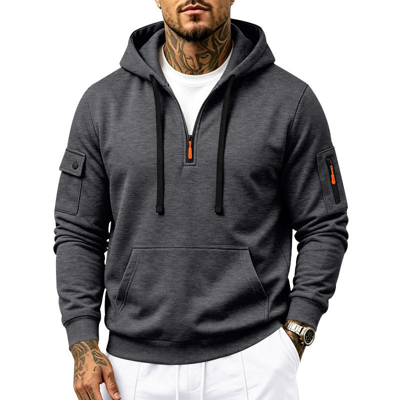 Black Friday Sale:50% OFF🖤Men's Heavyweight Fleece Lined Hooded Sweatshirt