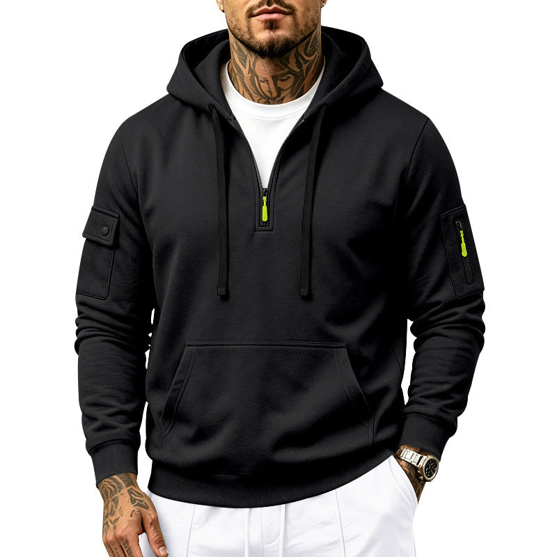 Black Friday Sale:50% OFF🖤Men's Heavyweight Fleece Lined Hooded Sweatshirt