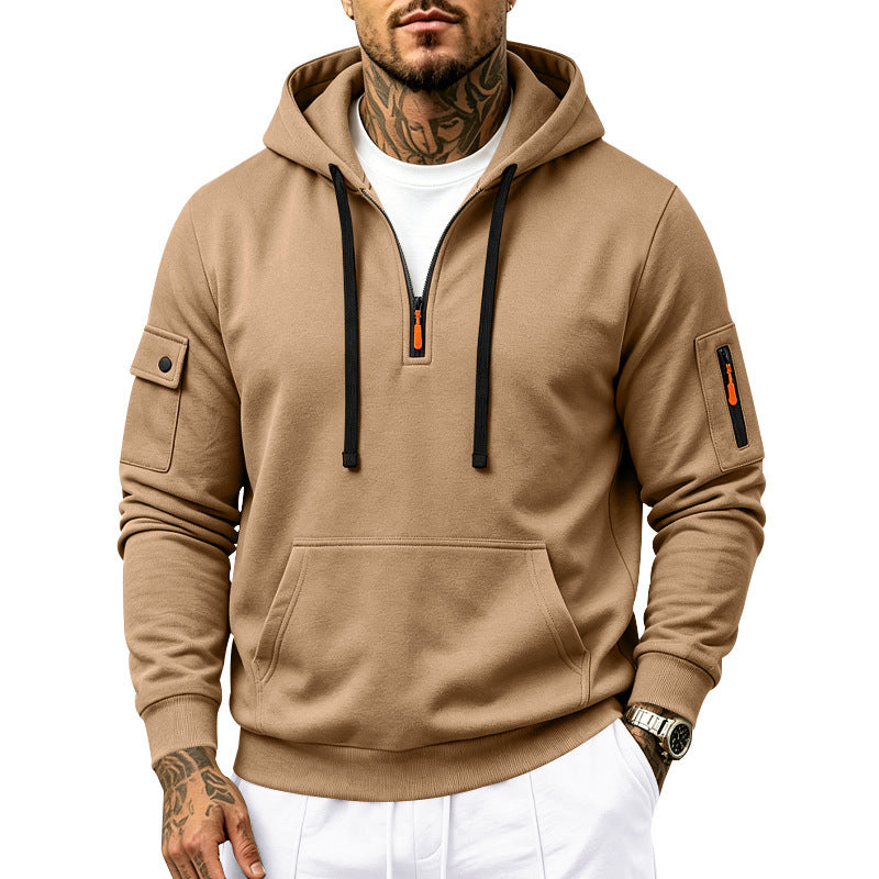 Black Friday Sale:50% OFF🖤Men's Heavyweight Fleece Lined Hooded Sweatshirt