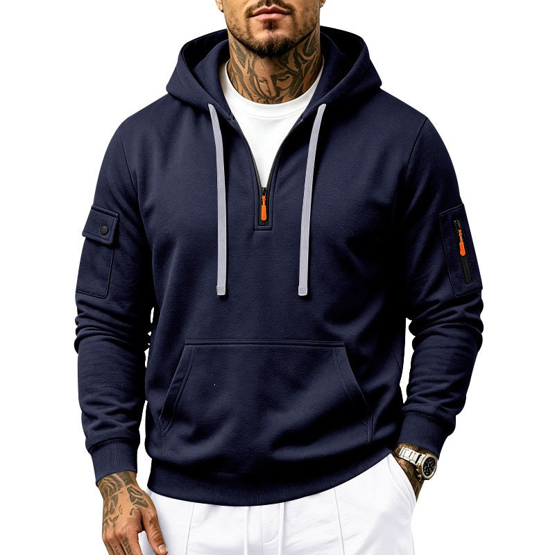 Black Friday Sale:50% OFF🖤Men's Heavyweight Fleece Lined Hooded Sweatshirt